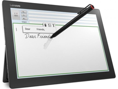 Das Lenovo Miix 700 mit dem Active Pen hat eine gewisse Ähnlichkeit mit dem Microsoft Surface Pro 4 (Bild: Lenovo)