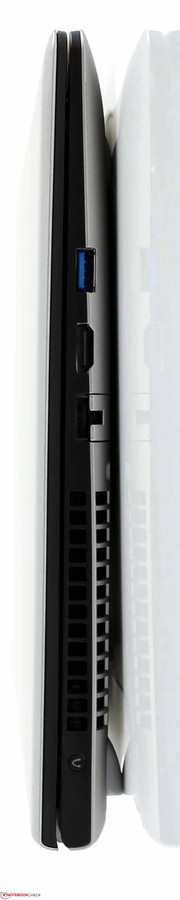 Lenovo IdeaPad S415: Wo sind die Anschlüsse? Viele gibt es nicht ...