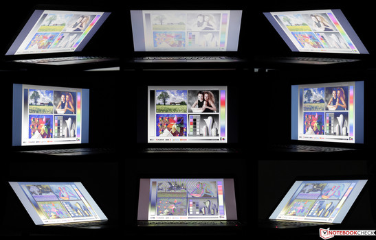 Bei diesem Display ist entweder Stillsitzen oder Toleranz gegenüber Fehldarstellungen angesagt.