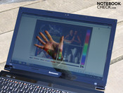 Ansicht Reflexion - Sonne frontal (schwaches Licht)