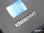 Das IdeaPad-Branding auf der Handauflage