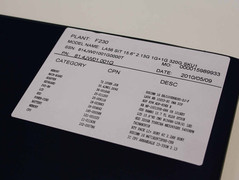 IFA 2010: Für zirka 830 Euro gibt es diesen mit Core i5-450M im Handel.