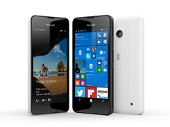 Das Lumia 550 ist ein neues Einsteiger-Smartphone mit Windows 10 (Bild: Microsoft)