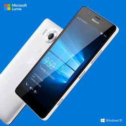 Das Lumia 950 (Bild: Microsoft)