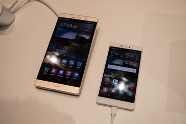 Das P8 Max und das P8 nebeneinander