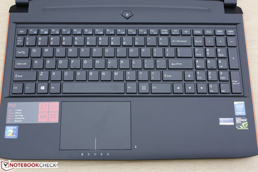 Standard-Tastaturlayout ohne Hilfs- oder Macro-Tasten