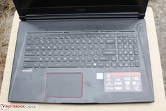 gleiche SteelSeries Tastatur wir im GT72