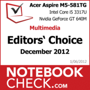 Award Acer Aspire M5-581TG