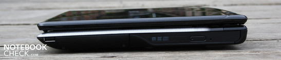Rechte Seite: USB 2.0, DVD Multibrenner