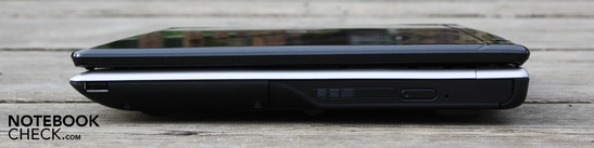 Rechte Seite: USB 2.0, DVD Multibrenner