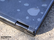 Der 16-Zoller ist mit einer Folie geschützt.