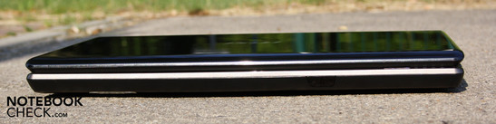 Frontseite: keine Anschlüsse Infrarot-Fenster ohne Funktion