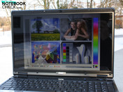 Ansicht frontal, Sonne direkt