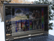 Ansicht seitlich, Sonne direkt