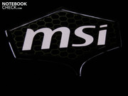 und dem leuchtenden MSI-Logo allein kann es nicht liegen.