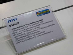 IFA 2010: MSI GX660R mit ATI HD 5870 – Nicht nur optisch ein dicker Gaming-Klotz.