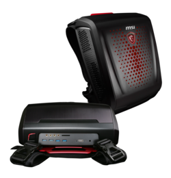 Nnächster Entwicklungsschritt: Der MSI Rucksack-PC für VR-Spaß ohne Kabelgewirr.