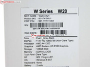 Es ist das einzige Tablet kleiner 12-Zoll mit der AMD APU A4-1200.