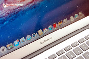 Nativ kommt das MacBook Air mit Mac OS X Lion.