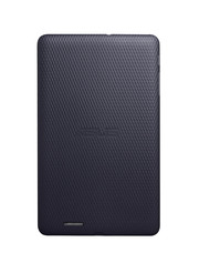 Die Rückseite besteht aus Plastik im Rautenmuster.