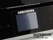 Das Sideshow-Display zieht die Aufmerksamkeit auf sich.