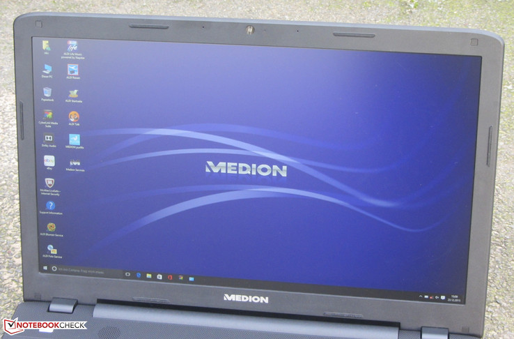 Das Erazer im Außeneinsatz.