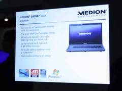 IFA 2010: Das Medion P8613 ist ein wuchtiger 18.4-Zoller mit HD 565v Grafik.