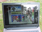 Outdoor bei leichter Bewölkung