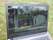 starke Reflexionen behindern die Sicht