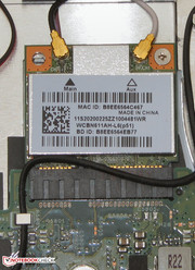 Gut: Zwei WLAN-Antennen sind vorhanden.