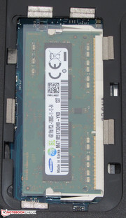 Es gibt nur eine Arbeitsspeicherbank.