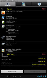 Systeminfo: Passmark
