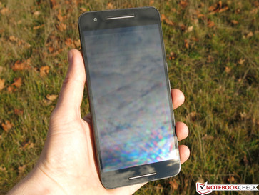 Display in direktem Sonnenlicht