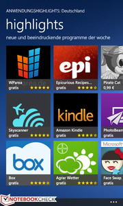 Der Windows Phone App Store füllt sich langsam.