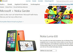 Microsoft Online Store Deutschland: Smartphones mit Windows Phone im Direktverkauf