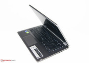 Das dicke und schwere Display ...