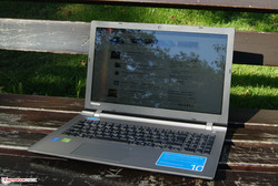 Außeneinsatz: störende Reflexionen