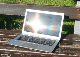 Direkte Sonneneinstrahlung hindert den Einsatz.