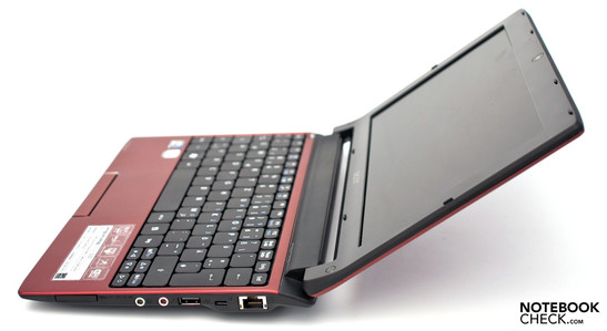 Schickes 10-Zoll-Netbook von Acer ohne Mehrleistung aber netten Features.