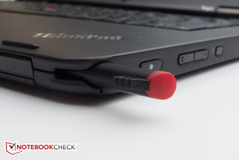 der Digitizer halb im Gehäuse