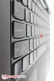 Eine charakteristische Eigenschaft: Der Tastaturrahmen...