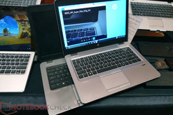 EliteBook 840 G2 (links) vs. 840 G3 (rechts)