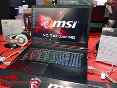 MSI: GS32, GS63 und GS73 Gaming Notebooks mit nextGen Nvidia Grafikchips