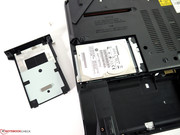 Zwei 2,5-Zoll-Laufwerke können verbaut werden.