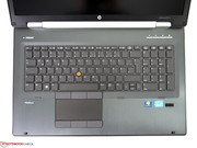 Die Tastatur ist sehr gut und wird auch Vielschreibern gefallen.