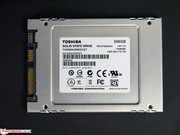 Toshiba HG5d 256-GB-SSD, Testsample zur Verfügung gestellt von: Toshiba Deutschland