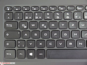 linke Tastaturhälfte
