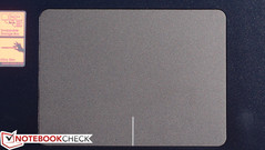 Das Touchpad lässt ebenso viel zu wünschen übrig.