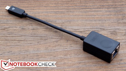 Das beiliegende ThinkPad-Ethernet-Adapterkabel