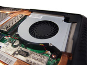 ein großer Lüfter ist in Gaming-Notebooks üblich
